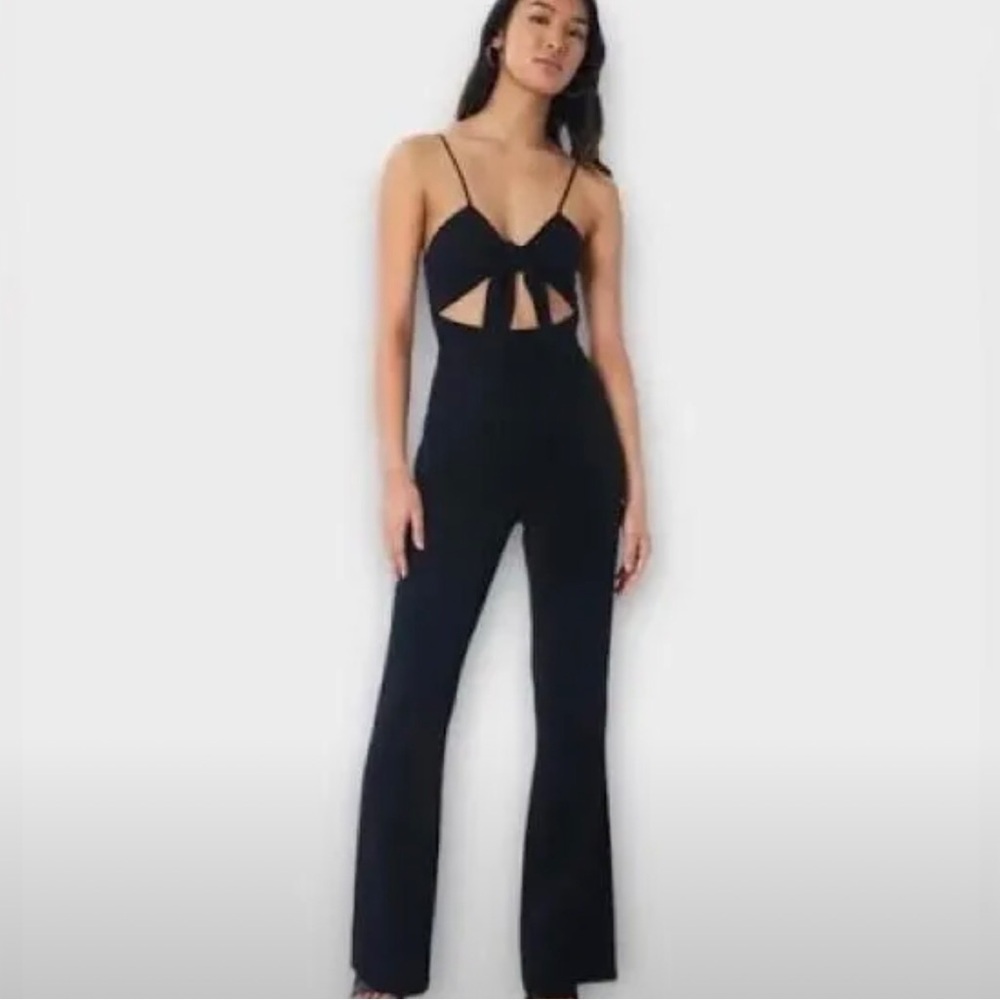 Lita by Ciara tie front jumpsuit size XL New!Must